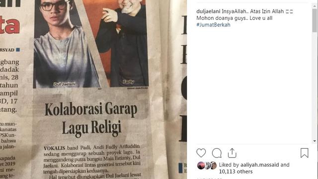 Dul Jaelani (Foto: Instagram)