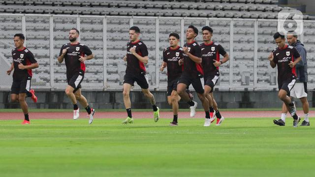 Timnas Indonesia Gelar Latihan dan Peningkatan Koordinasi antar Lini