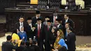 Selain itu, terdapat rekomendasi tim kajian ketatanegaraan untuk mengembalikan fungsi MPR sebagai lembaga tertinggi, Jakarta, Senin (22/9/2014) (Liputan6.com/Andrian M Tunay)
