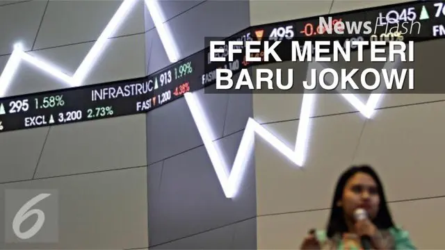NEWS FLASH: Respon Pasar Menguat Usai Pengumuman Menteri Baru 