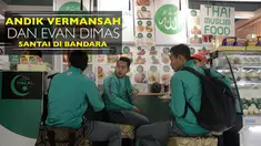 Video Andik Vermansah dan Evan Dimas bersantai saat di Bandara Bangkok, Thailand pada Kamis (8/12/2016).