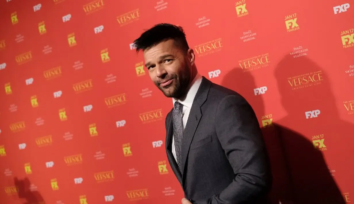 Ricky Martin mengaku dirinya adalah seorang gay pada tahun 2010. (ANGELA WEISS / AFP)