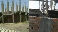 5 Potret Rangka Beton Buatan Kuli Bangunan Ini Bikin Mandor Geleng Kepala