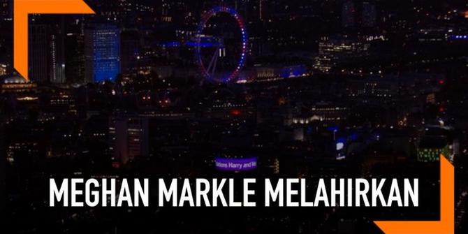 VIDEO: Lihat, London 'Berubah' Usai Istri Pangeran Harry Melahirkan