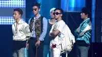 Big Bang dengan karya terbarunya bae bae dan Loser masih mendominasi dunia hiburan di Korea Selatan [Foto: OSEN].