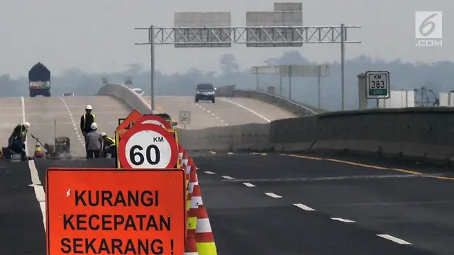 Persiapan Jalan Tol Trans Jawa Jelang Arus Mudik 2019