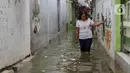 Badan Penanggulangan Bencana Daerah (BPBD) DKI Jakarta mencatat, pada Minggu (15/12/2024), enam wilayah Rukun Tetangga (RT) di Jakarta Utara mengalami banjir rob. (Liputan6.com/Herman Zakharia)
