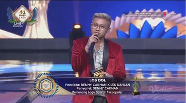 Denny Caknan raih penghargaan di Indonesian Dangdut Awards 2021