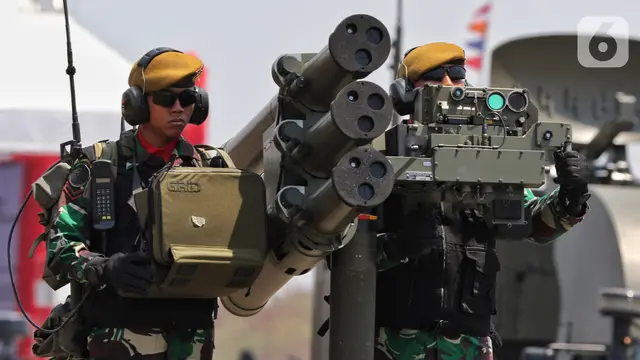 Deretan Alutsista Dipamerkan di HUT ke-74 TNI