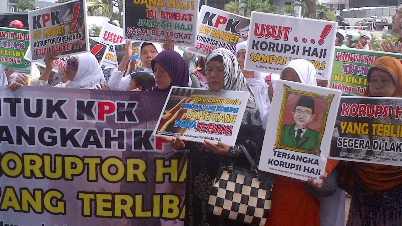 Ibu-Ibu demo KPK