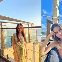 Syifa Hadju kerap tuai banyak pujian soal outfit yang dikenakannya. Termasuk outfit ke pantai yang baru-baru ini diunggahnya. Outfit mantai seperti apa yang kerap dikenakan Syifa Hadju? [@syifahadju]