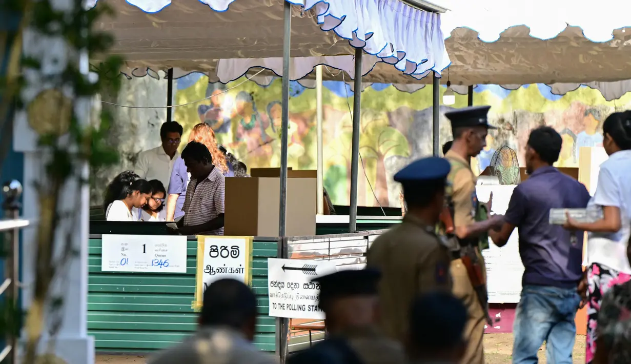 Dalam beberapa tahun terakhir, Sri Lanka didera berbagai krisis dan kekacauan ekonomi. (Ishara S. KODIKARA/AFP)