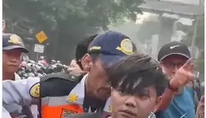 Pelarian Jambret Berakhir di Tengah Kemacetan Jaksel
