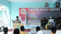 Pernyataan itu disampaikan Oesman Sapta saat membuka sosialisasi empat pilar MPR dikalangan santri Pondok Pesantren Darul Kamal Nahdlatun Wathan Kembang Kerang, Lombok Timur, Nusa Tenggara Barat.