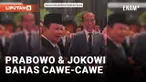 Prabowo Bercanda dengan Jokowi, Bahas Cawe-cawe