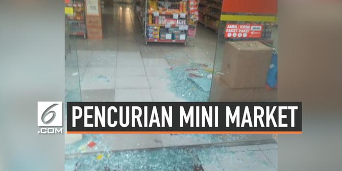 VIDEO: Hilangkan Jejak Pembobol Mini Market Curi DVR