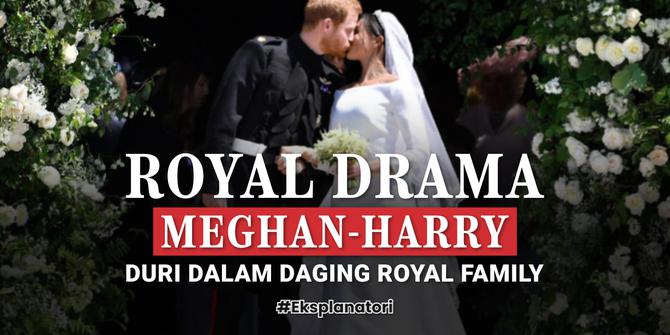 VIDEO: Royal Drama Meghan-Harry, Duri Dalam Daging Royal Family