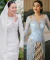 Enzy Storia, Ayu Ting-Ting, hingga Aaliyah Massaid kenakan model kebaya berbeda di hari lamaran. Intip inspirasinya yuk!