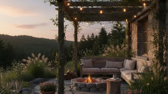 Ilustrasi Desain Halaman Belakang Rumah /Gemini AI