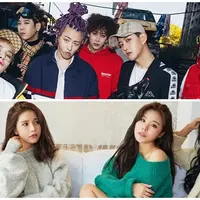 Block B dan MAMAMOO (Foto: Twitter/blockb_official, Twitter/RBW_MAMAMOO)