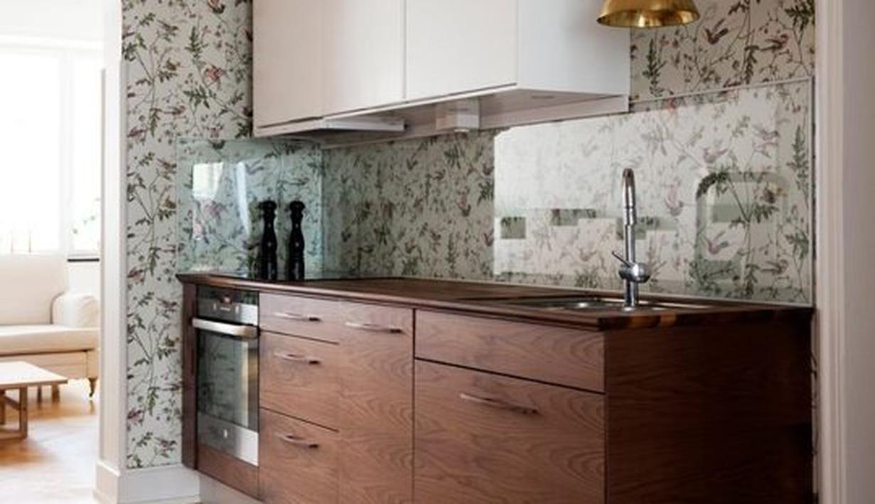 7 Inspirasi Wallpaper Dapur Cantik yang Bikin Kamu Betah 