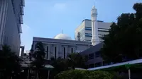Presiden Joko Widodo meresmikan masjid di Balai Kota
