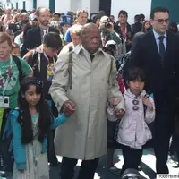 John Lewis menghadiri ajang San Diego Comic-Con. Foto: huffingtonpost.com
