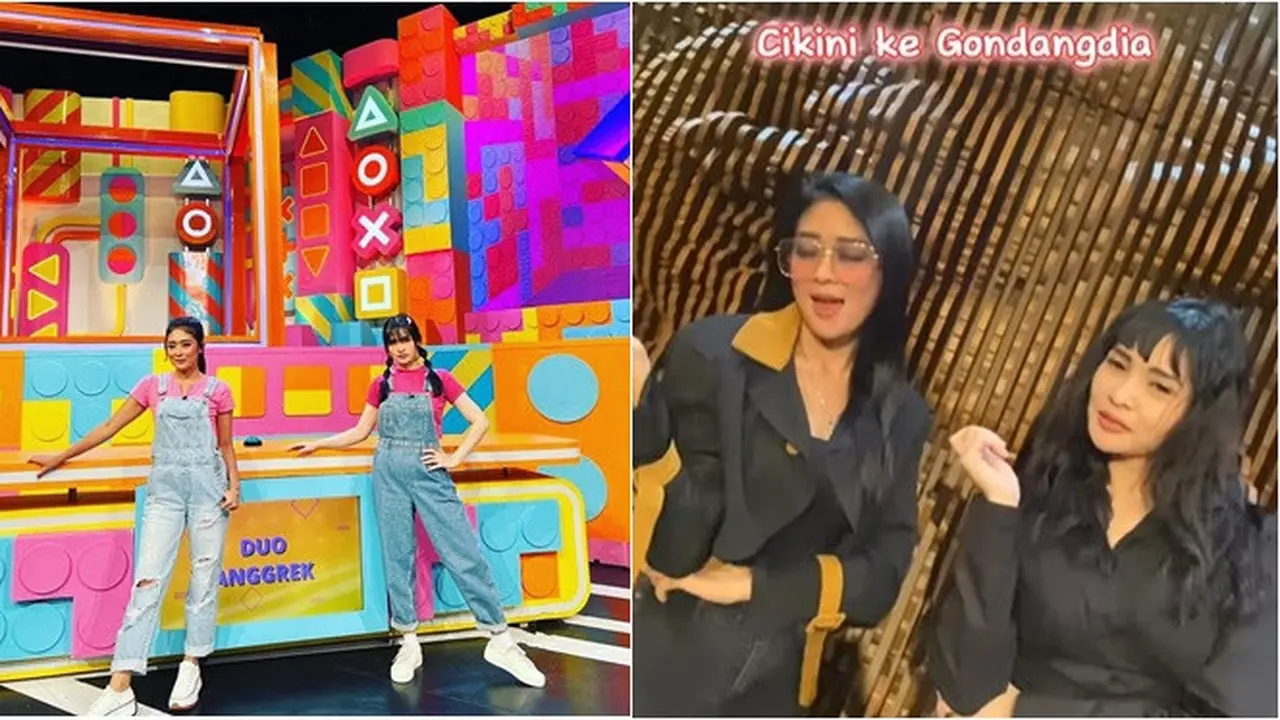 6 Potret Duo Anggrek Penyanyi 'Cikini Gondangdia' yang Viral, Selalu Kompak