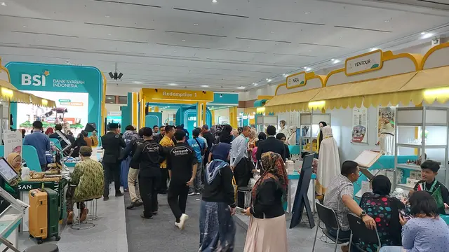 Pembukaan BSI International Expo 2024, di JCC Senayan, Jakarta, Kamis (20/6/2024). (Foto: Liputan6.com/Arief RH)