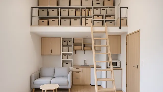 Rumah Minimalis Tipe 21 dengan Mezzanine