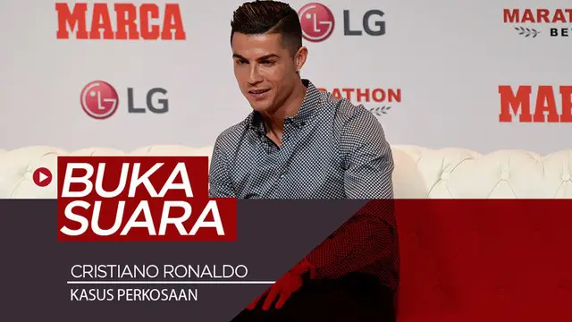 Berita video wawancara bintang Juventus asal Portugal, Cristiano Ronaldo, yang sempat menyinggung soal kasus perkosaan yang sempat menghampirinya.