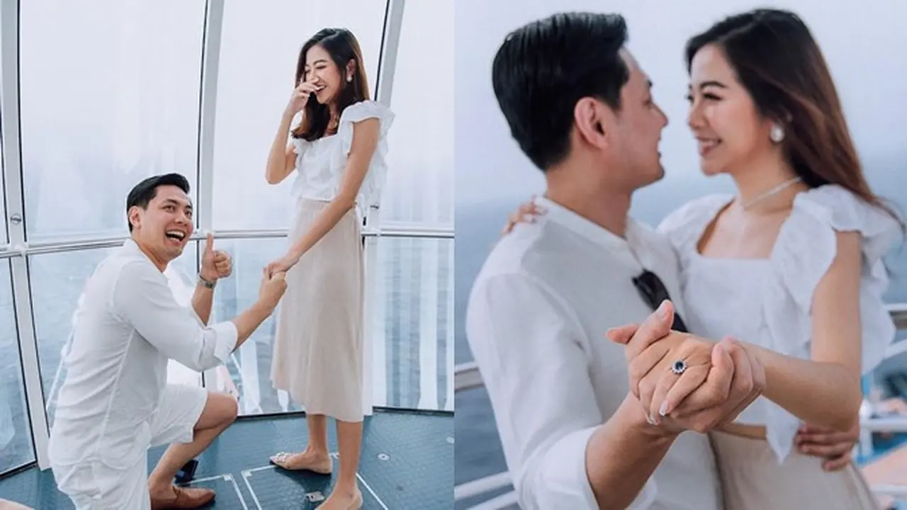 7 Momen Danita Vinarosa Eks Princess Dilamar Kekasih di Atas Kapal Pesiar, Romantis