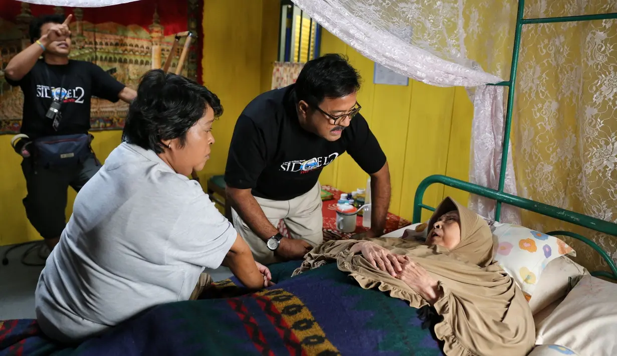 Aminah Cendrakasih Syuting Si Doel The Movie 2