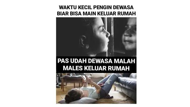 7 Meme Ekspektasi Anak Kecil Saat Dewasa Ini Banyak Dirasakan Orang