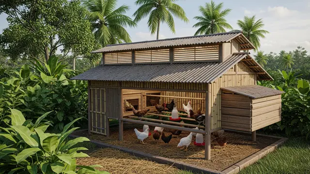 6 Model Atap Kandang Ayam Petelur Terbaik untuk Produktivitas Optimal