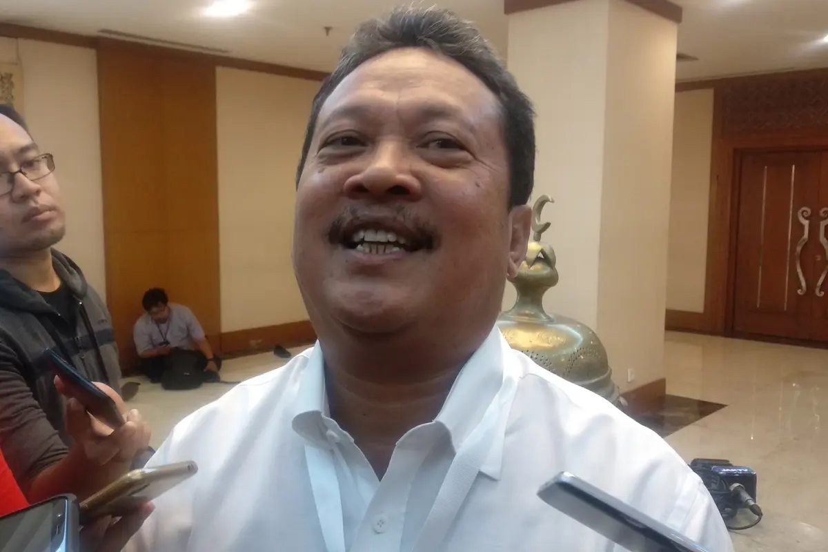 Bendahara Umum Tim Kampanye Nasional Jokowi-Ma'ruf, Wahyu Sakti Trenggono.