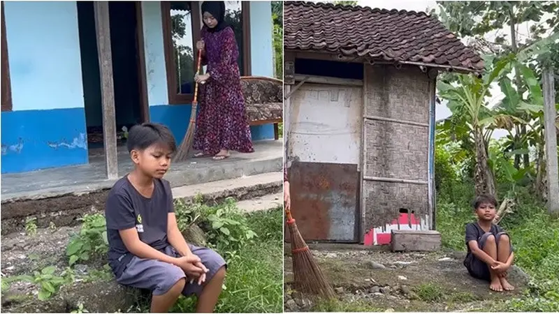 6 Potret Rumah Farel Prayoga Penyanyi Cilik 'Ojo Dibandingke', Sederhana