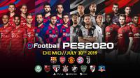 Cover eFootball PES 2020 (Doc. Konami)