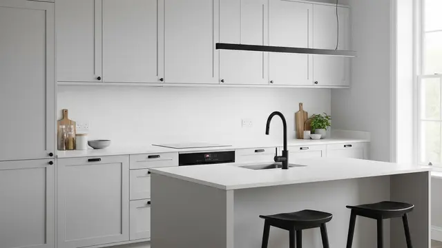 Model Cat Dapur Minimalis (Image by Gemini AI)
