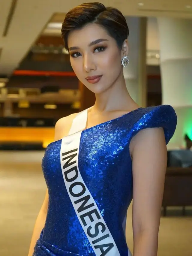 10 Pesona Nadia Tjoa, Wakil Indonesia Raih Mahkota Miss Face of Humanity 2022
