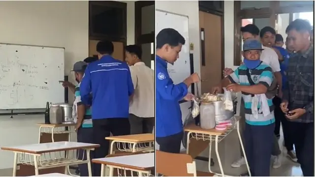 Viral Dosen Traktir Mahasiswanya Siomay, Sang Penjual Ikut ke Kelas