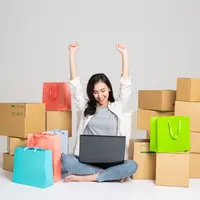 Ilustrasi belanja online. (Shutterstock)