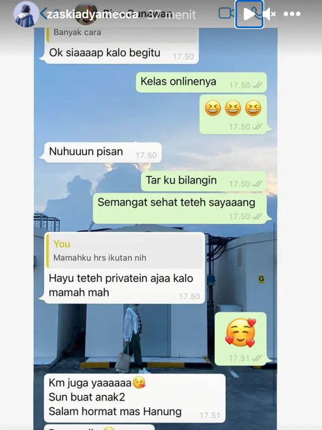 Unggahan Zaskia Adya Mecca soal Rina Gunawan. (Foto: Instagram @zaskiadyamecca)