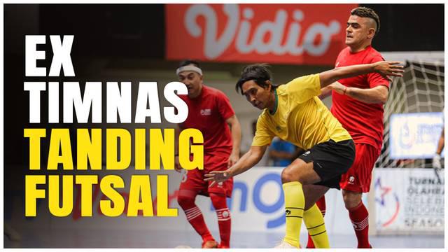 Berita Video, momen para ex Timnas Indonesia bermain futsal di TOSI Season 3 2024