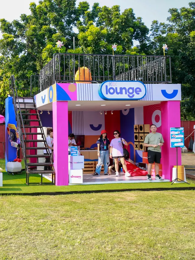 Suasana Booth KLY Lounge di KLBB Festival 2024