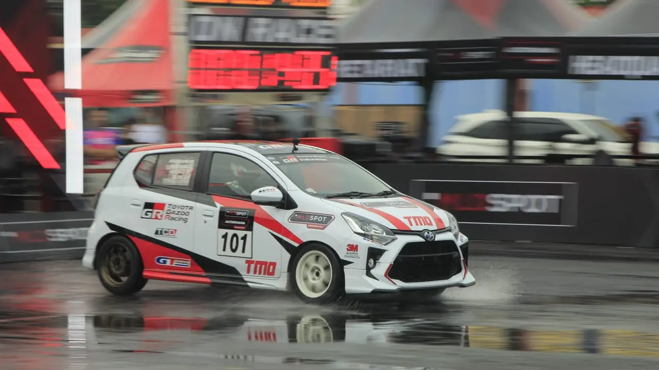 Toyota Gazoo Racing Indonesia Cetak Kemenangan Sempurna di Kejurnas Slalom 2022