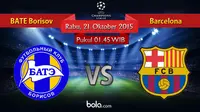 BATE Borisov Vs Barcelona (Bola.com/Rudi Riana)