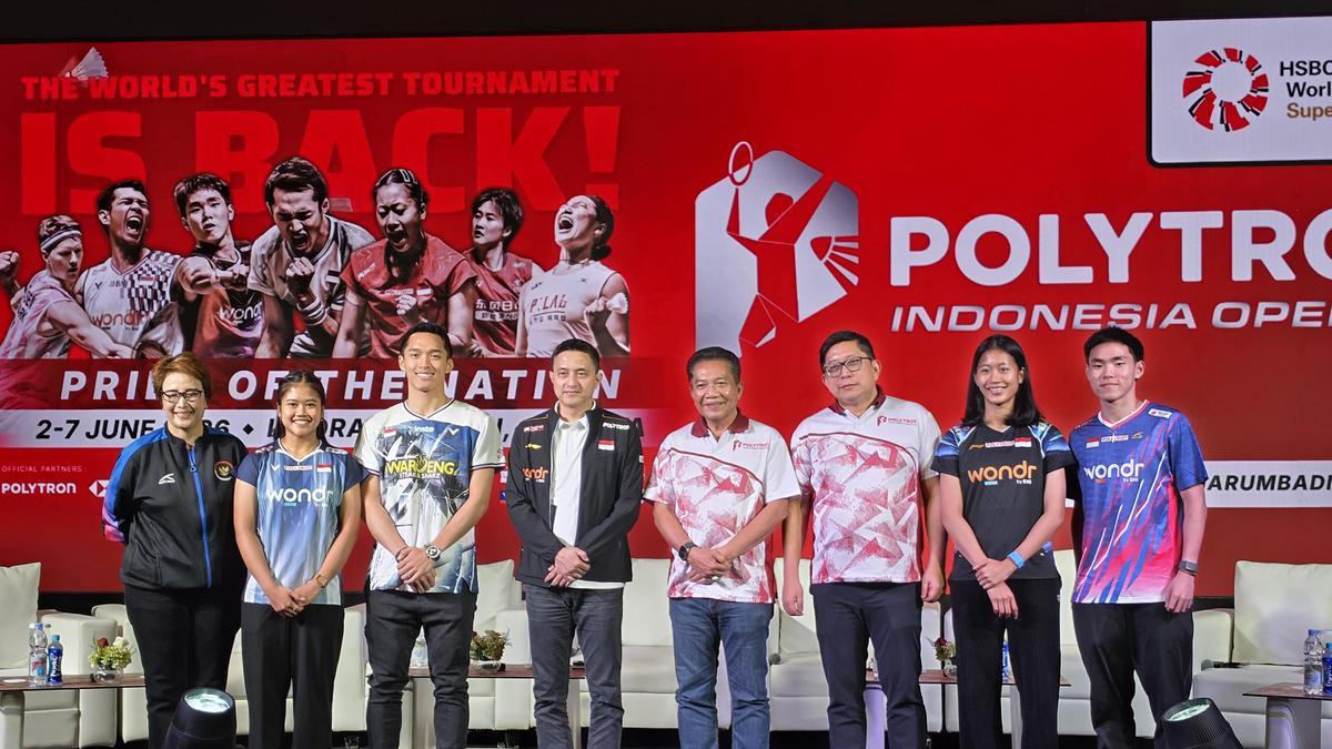Indonesia Open 2026 Bakal Lebih Megah, Ada Inovasi Teknologi Maju