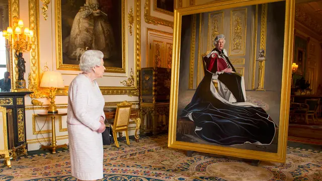 20161015-Lukisan Ratu Inggris Elizabeth-Reuters