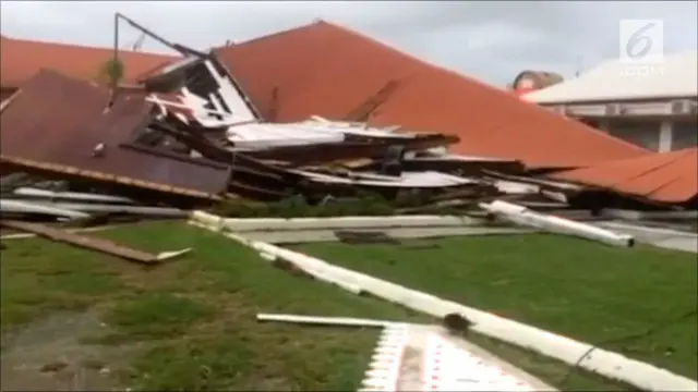 VIDEO: Badai Terburuk Hancurkan Pulau Tonga